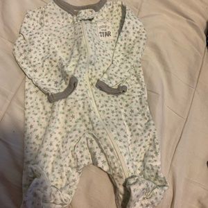 One piece piece newborn onesie
